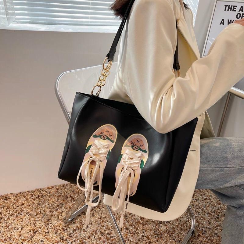 Túi Tote Da Hình Giày Dễ Thương