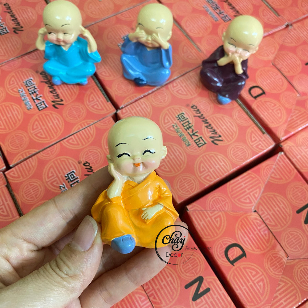 Set 4 Tượng Phật Phong Thủy, 4 Tượng Tứ Không Hàng Đẹp