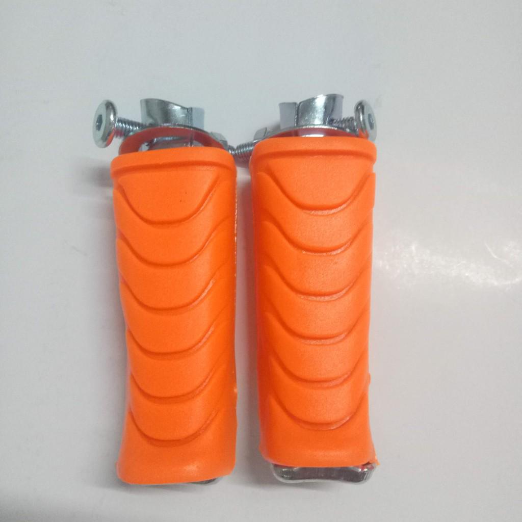 Bộ gác chân màu trước và sau màu cam kiểu Wave S bền đẹp