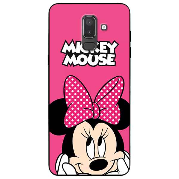 Ốp lưng in cho Samsung J8 2018 Mẫu Cô Gái Đội Nón