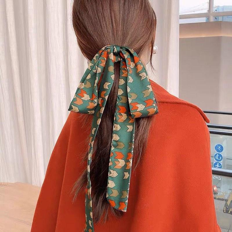 Khăn lụa buộc tóc / quàng cổ - UniLabel
