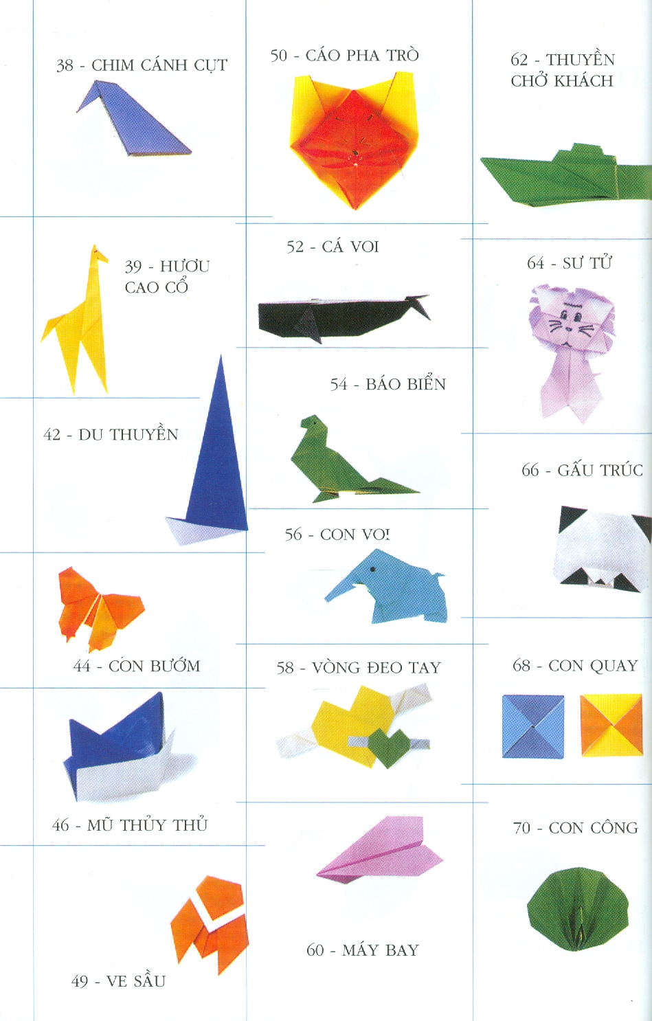 Origami Trò Chơi Gấp Giấy Dành Cho Trẻ Em - Tập 1