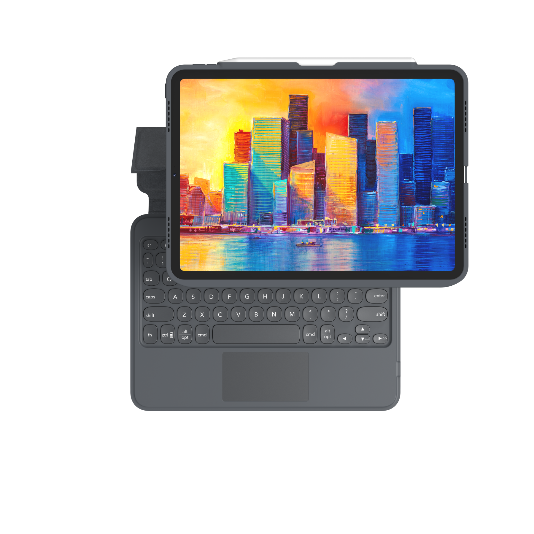 Ốp lưng kèm bàn phím ZAGG Pro Keys with Trackpad cho iPad 10.9/11inch & IPAD AIR GEN 4 - 103407937 - Hàng chính hãng