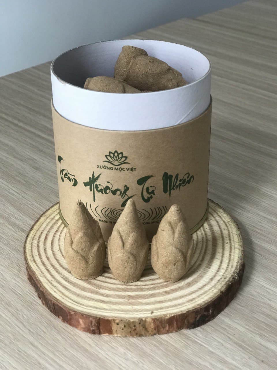 Nhang Nụ Trầm Hương Tự Nhiên Sạch - 100% Organic Giúp Tinh Thần Thư Giãn, Giảm Căng Thẳng Với Hương Thơm Dịu Nhẹ (100G)