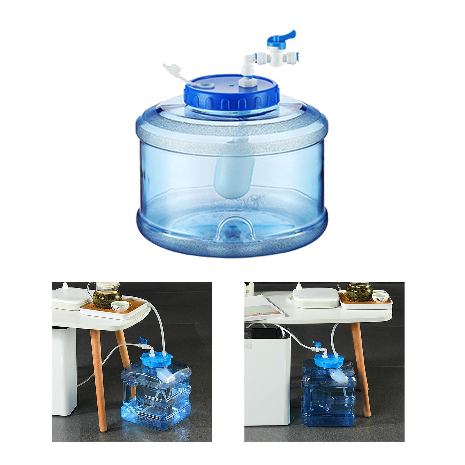 Water Container Water Jug with Floating Ball Portable with Handle Water Tank Water Bottle Carrier Water Storage for Camping