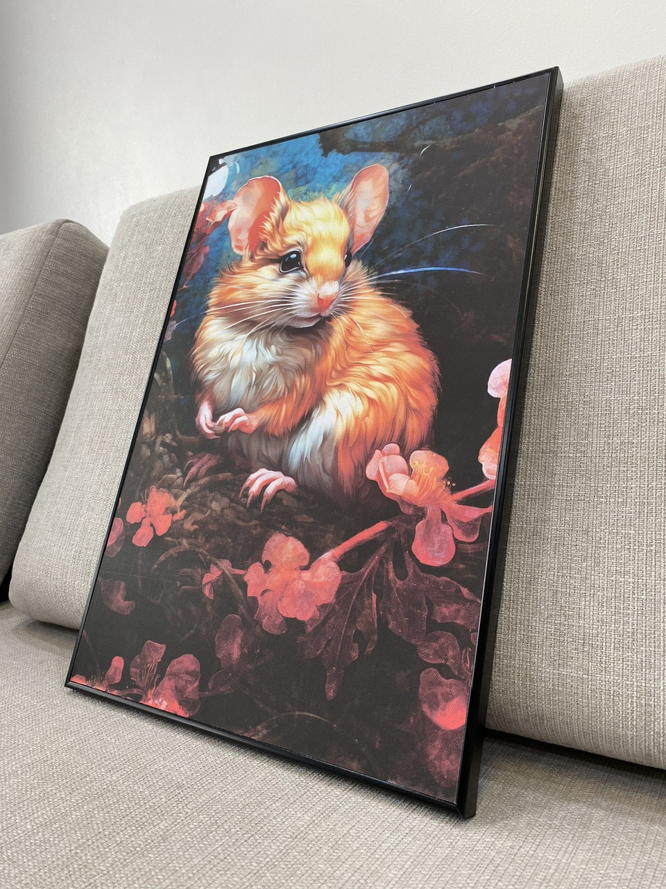 Quà tặng cho tâm | Tuổi Tý | Tranh canvas nghệ thuật