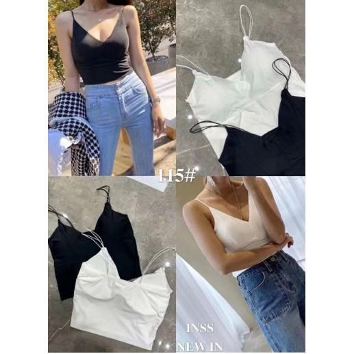 MẪU MỚI-Áo BRA ĐÚC SU DÂY MẢNH CROP TOP mã 115