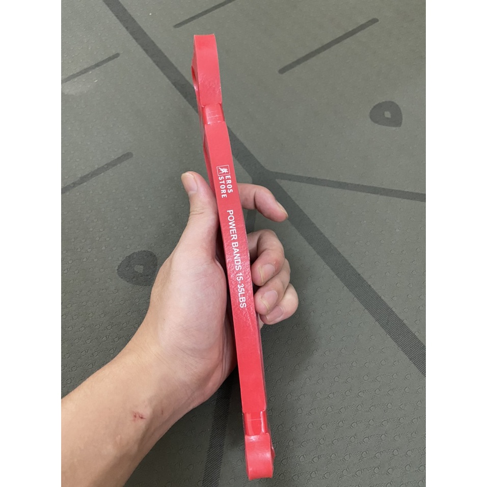 Dây kháng lực tập Gym Power Band, Dây kéo đàn hồi đa năng chính hãng Eros Store