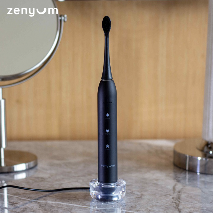 Bộ Bàn Chải Đánh Răng Điện Zenyum Sonic T11 & 3 Đầu Thay Thế TB14A - Công Nghệ Singapore