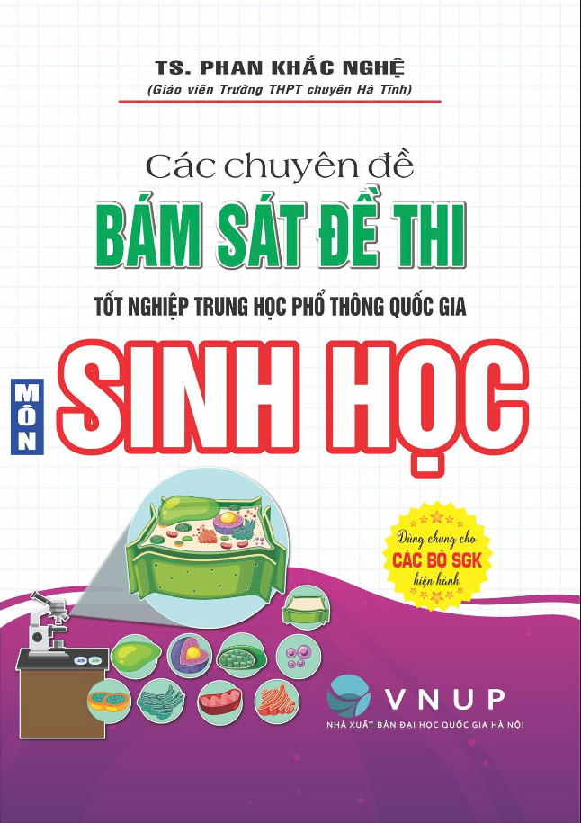 Các Chuyên Đề Bám Sát Kỳ Thi THPT Quốc Gia Sinh Học Phan Khắc Nghệ Tái Bản