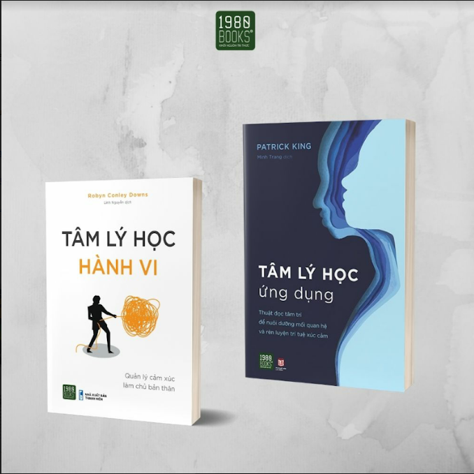 COMBO 2 CUỐN : TÂM LÝ HỌC ỨNG DỤNG + TÂM LÝ HỌC HÀNH VI. Tặng sổ tay