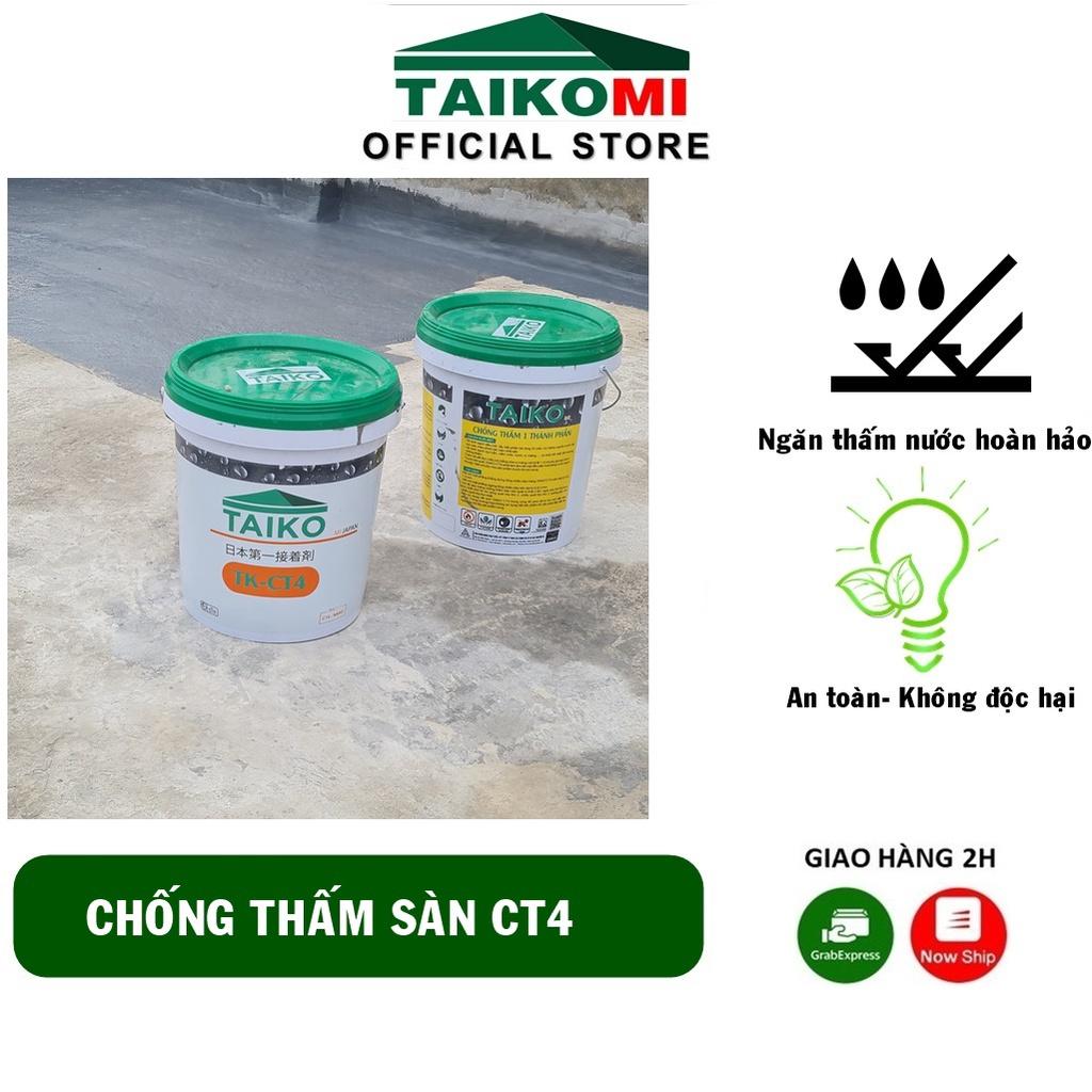 Keo Chống Thấm CT4 Taikomi 5kg - Ngăn thấm nước cho bề mặt bê tông, xi măng cát.