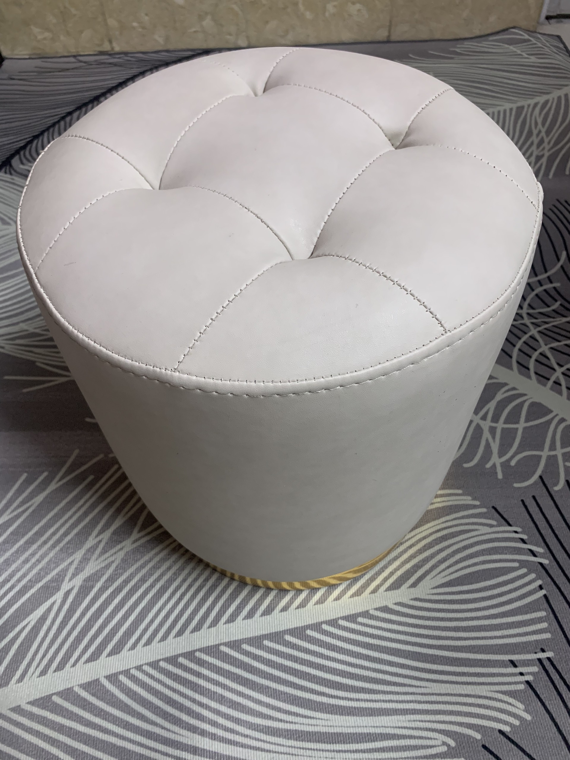 Sofa đôn tròn Juno sofa màu xám