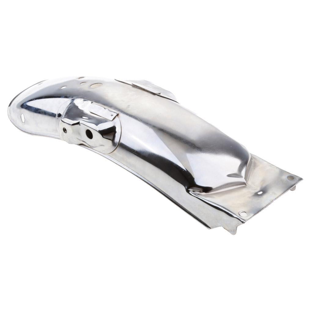 Motorcycle Front Rear Motorbike Mud Guard Set for CG125 Chrome