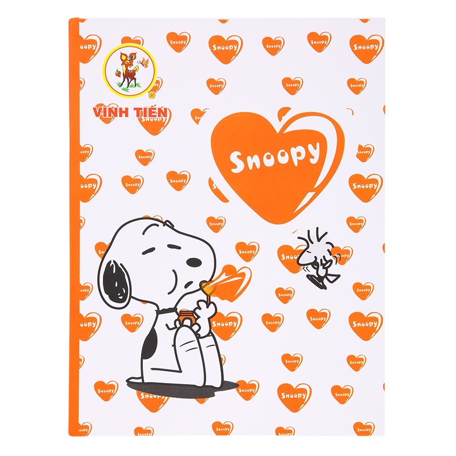 Lốc 10 Quyển Tập Vibook Happy &quot;Snoopy&quot; (96 Trang) - Mẫu Ngẫu Nhiên