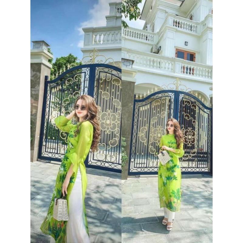 Áo dài Hot trend , kèm ảnh chụp thật