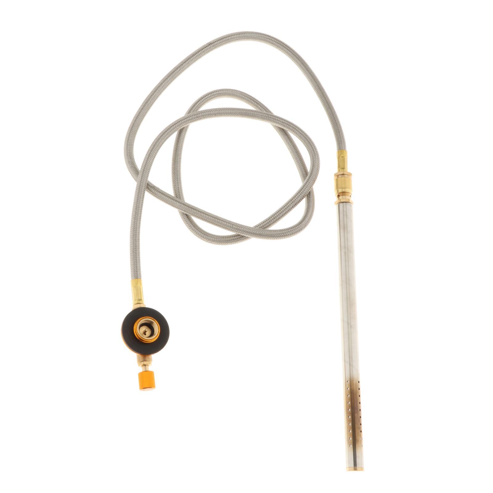 Ignition Handy Fire Starter Gas Stove Adapter Hose Lighter Copper Tube