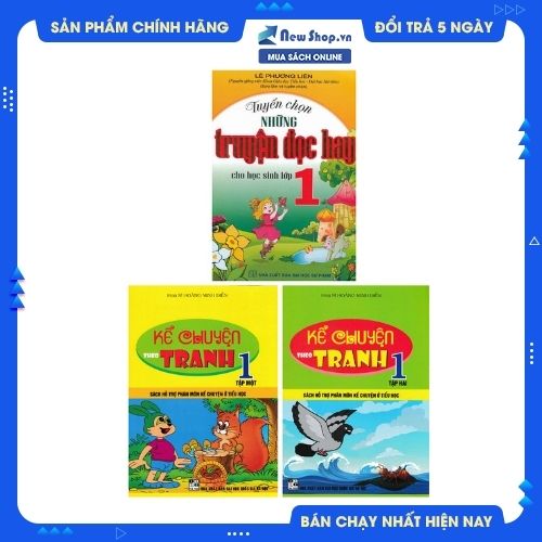 Combo Kể Chuyện Theo Tranh - Tuyển Chọn Những Truyện Đọc Hay Cho Học Sinh Lớp 1 (Bộ 3 Cuốn)