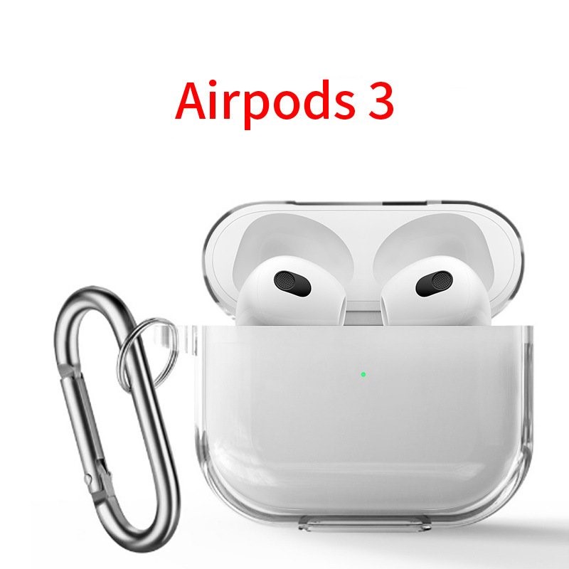 Bao Case Ốp TPU Kai Trong Suốt bảo vệ dành cho AirPods 3_Hàng Chính Hãng