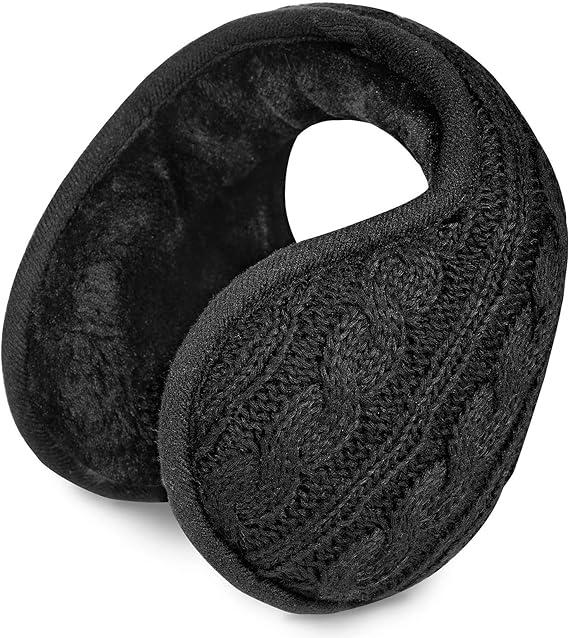 Vỏ tai ấm, bộ đệm tai unisex, nắp tai có thể gập lại bằng dệt kim nóng, nắp tai nóng trong bảo vệ cực mùa đông cho nam và nữ