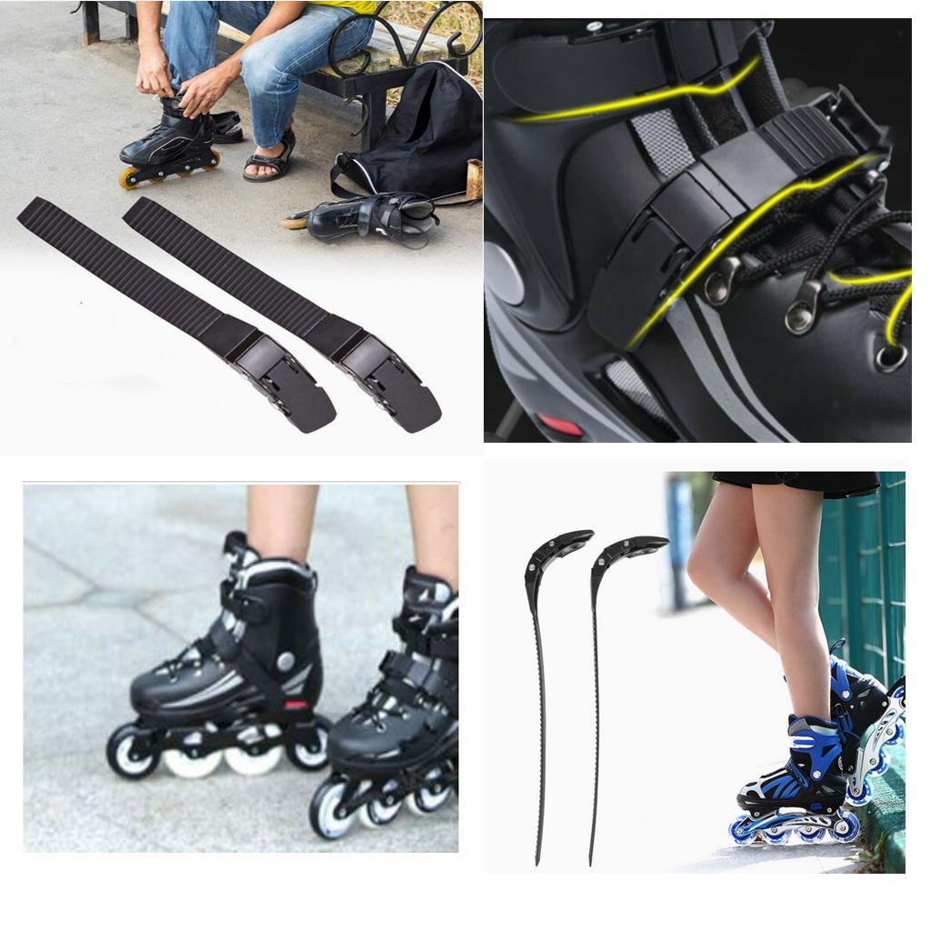 2x2 Pieces Inline Roller Skate Shoes Energy Strap
