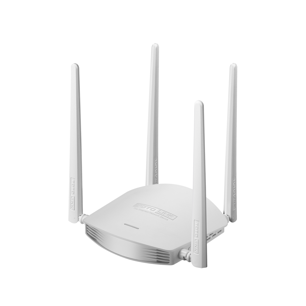 Bộ phát Wifi Totolink N600R 600Mbps (Trắng) - Hàng Chính Hãng - Khuyết Đại Wifi không dây cực mạnh - Bảo hành 24 tháng