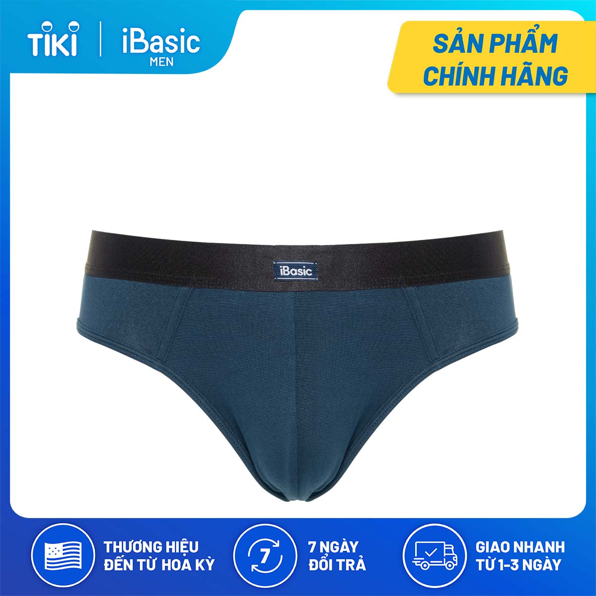 Combo 3 quần lót nam thun Brief iBasic PANM090