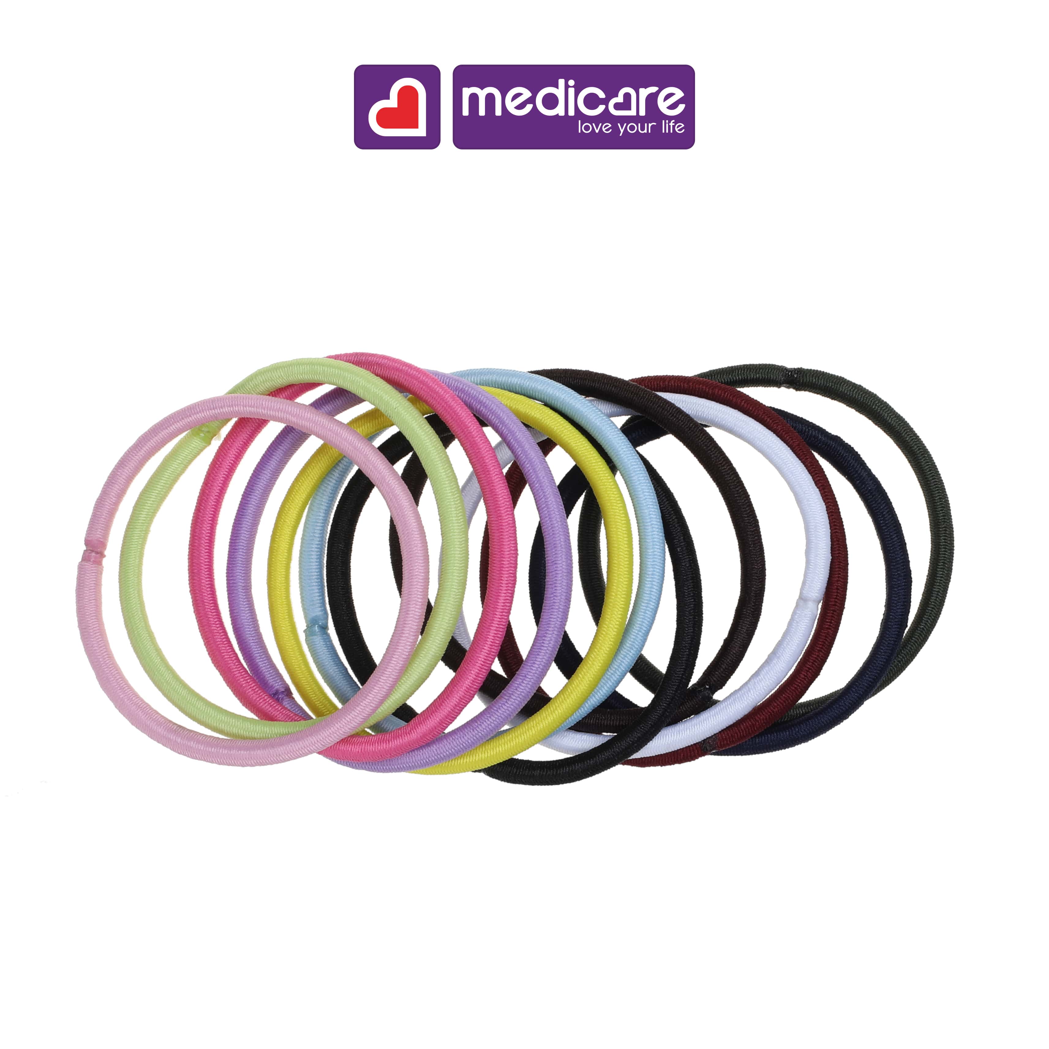 Cột tóc BASICARE nhiều màu