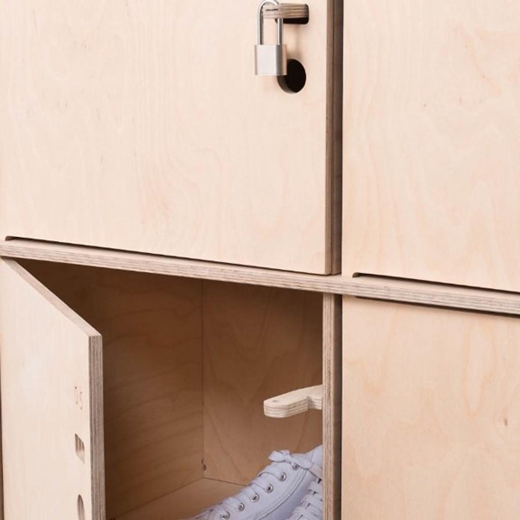 Fin Locker, Tủ đựng đồ có khóa 9 hộc tủ, Phong cách Bắc Âu, , 120x40x112cm