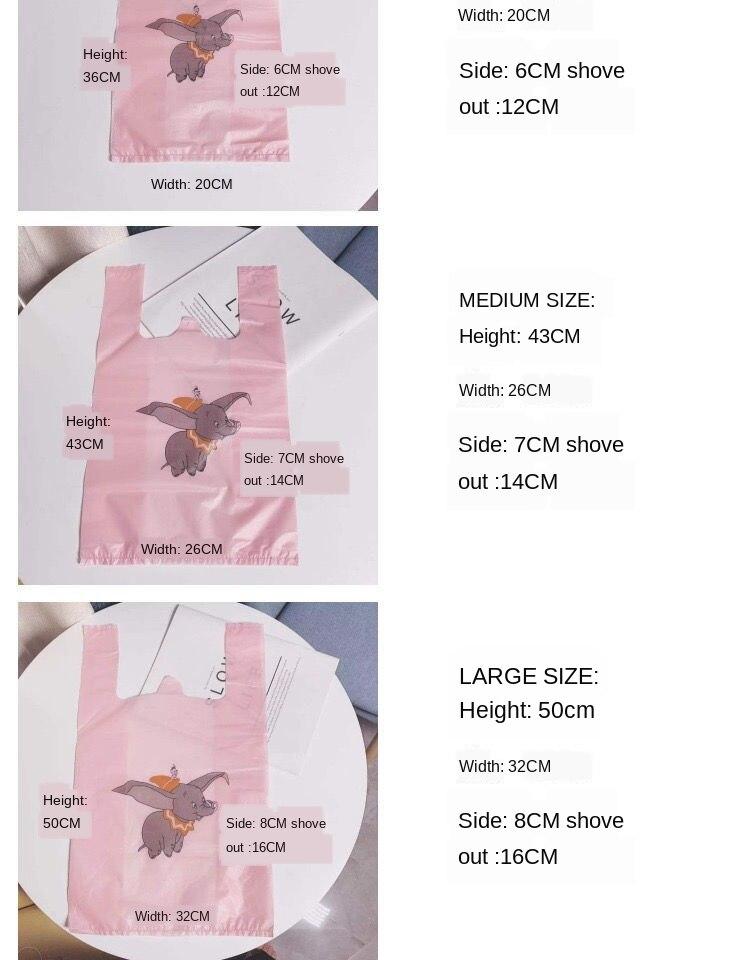 Set 50 Túi Nhựa Đựng Đồ Đa Năng Tiện Dụng