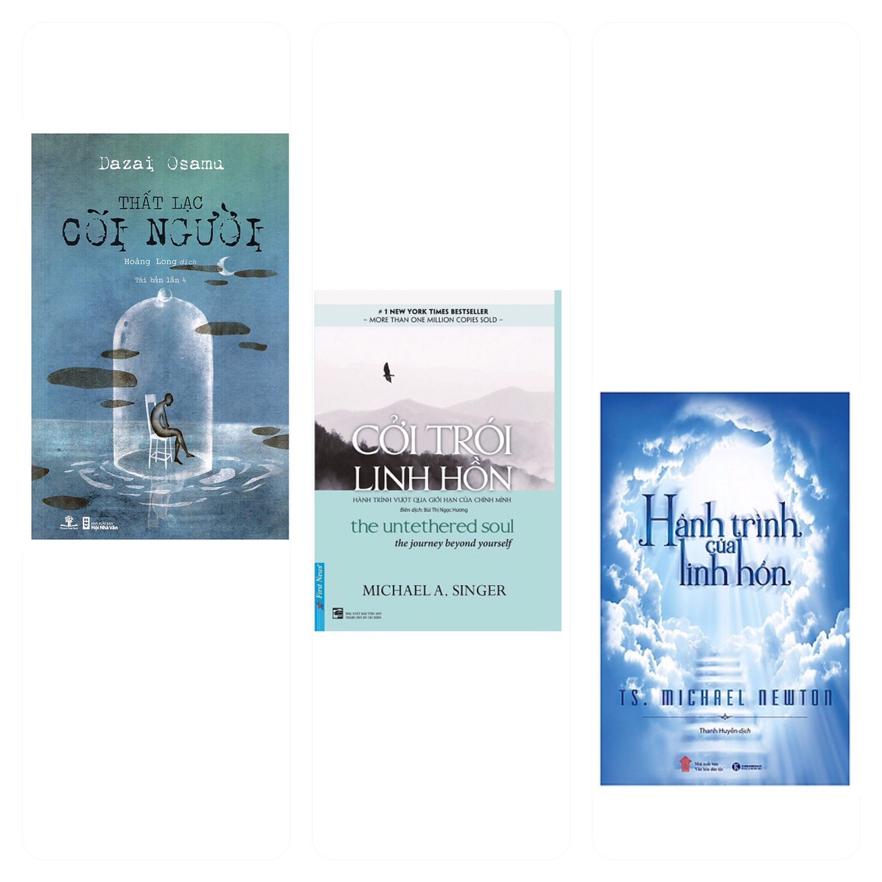 Combo 3 cuốn:  Thất Lạc Cõi Người  + Hành Trình Của Linh Hồn + Cởi Trói Linh Hồn