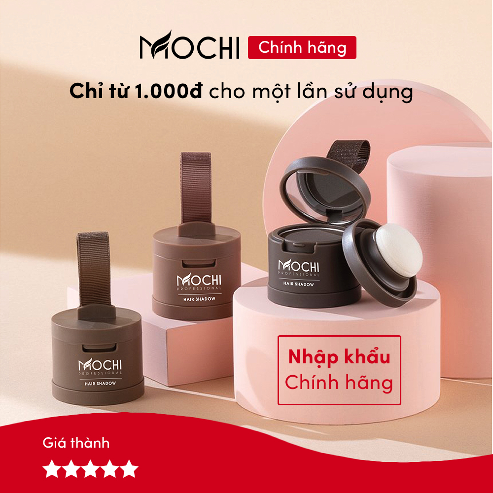 Phấn phủ bạc Mochi Nhật Bản. Phấn che khuyết điểm tóc thưa, phủ tóc bạc chính hãng