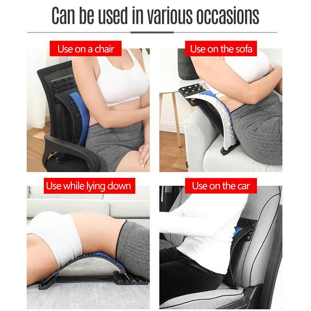 Máy Massage Lưng 4 Chế Độ Kéo Dãn Cơ Lưng Điều Chỉnh Cột Sống Giúp Giảm Đau Lưng Dưới