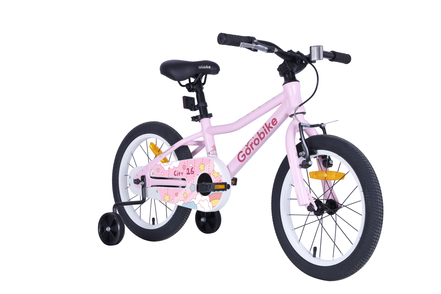 Xe Đạp Trẻ Em City 16 Gorobike - Bánh 16 inch (cho trẻ 4-6 Tuổi/ Cao 100-120Cm)