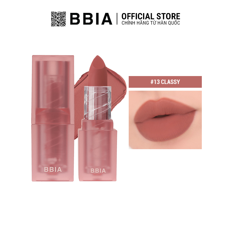Hình ảnh Son thỏi Bbia Last Powder Lipstick Classy Edition (2 màu) 3.5g 