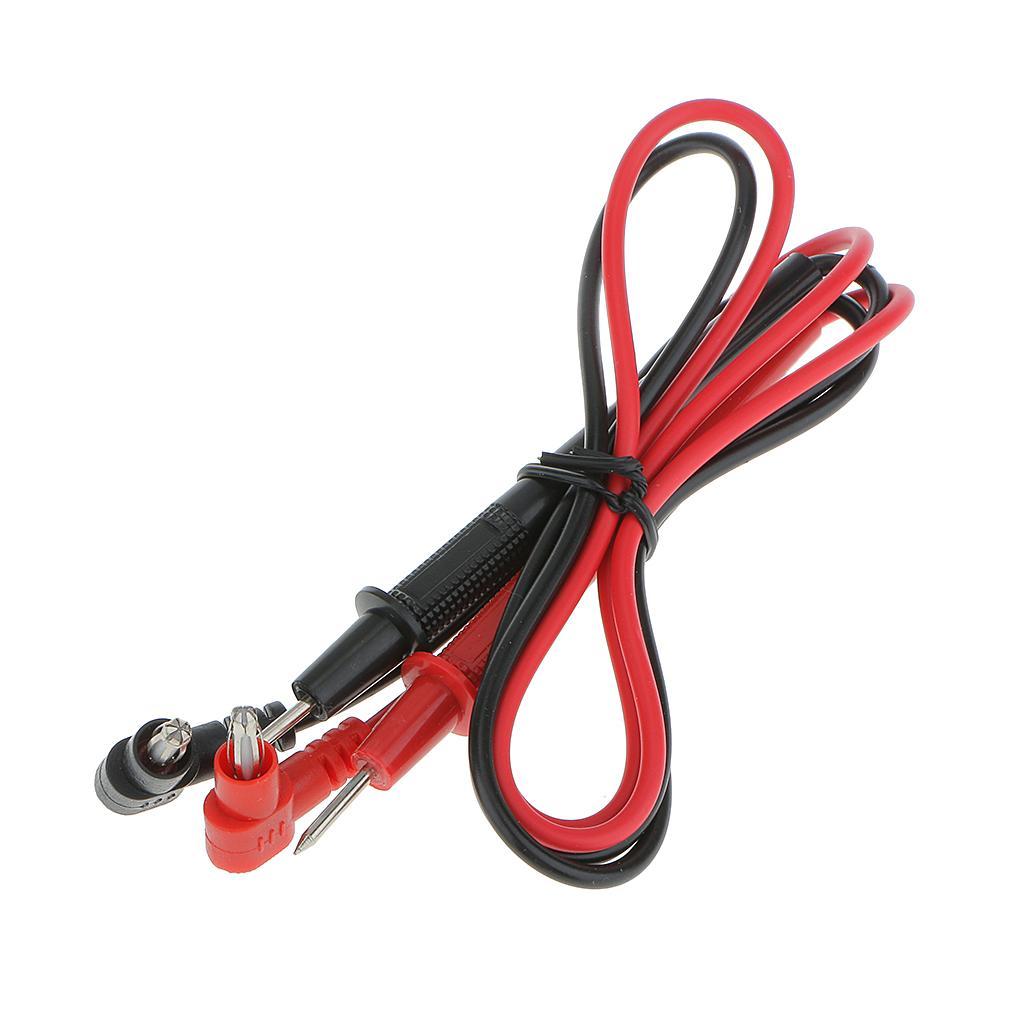 Digital Handheld Voltmeter Ammeter Ohmmeter Multimeter AC DC Tester Clamp Meter LCD Display with Red / Black Test Lead Wires