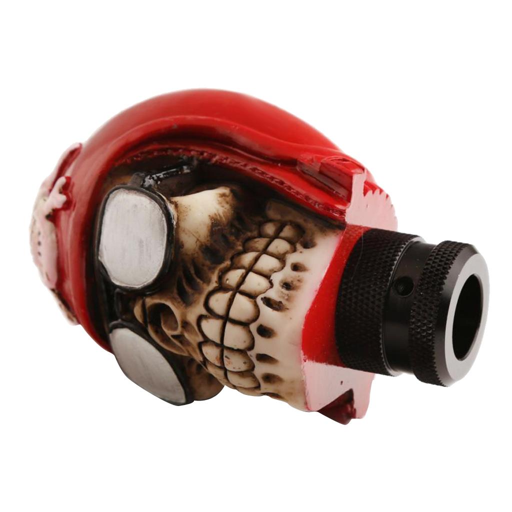 Manual Car Truck Cool Skull Head Gear Stick Shift Lever Shifter Handle Knob Stylish and Cool Design