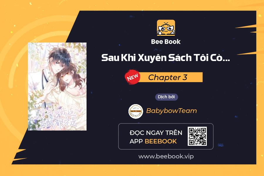 sau khi đọc sách, tôi thậm chí còn không phải là nhân vật nữ phụ chapter 3 1