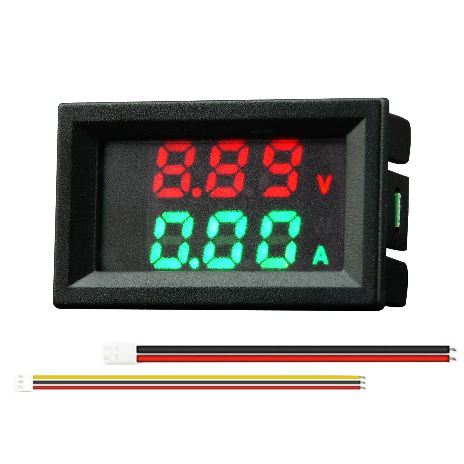Mini DC Digital Multimeter Car Current Monitor Tester DC4~30V Digital Voltmeter Ammeter