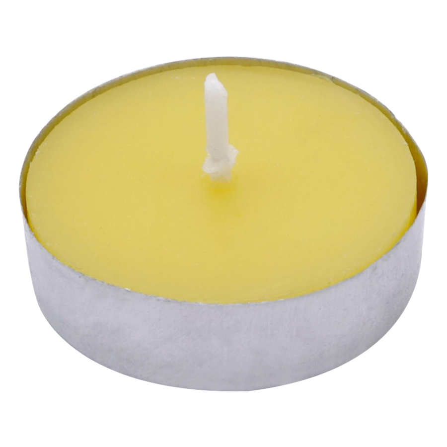 Hộp 10 Nến Thơm Hương Dưa Hấu Và Đinh Hương Miss Candle FtraMart NQM0147 (Vàng)