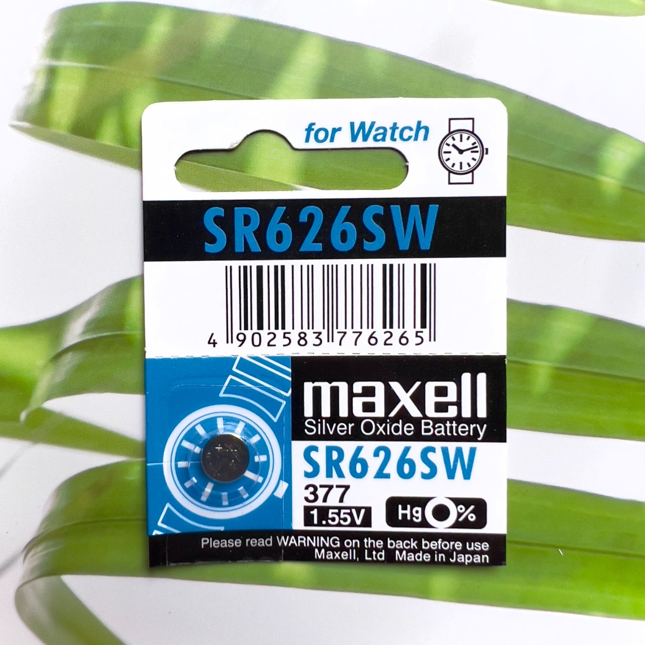 Pin Maxell Nhật Bản SR626SW / 377 / G4 Hàng Chính Hãng Made in Japan