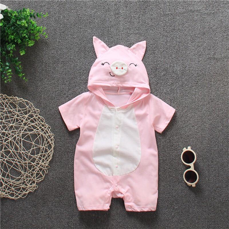 BODY ĐÙI HÌNH THÚ NGỘ NGHĨNH CHO BÉ TRAI VÀ BÉ GÁI 3-14KG, VẢI MỀM MỊN CO GIÃN 4 CHIỀU -