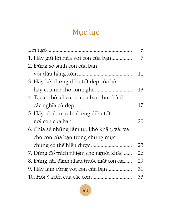 CẨM NANG DẠY CON - Dành Cho Cha Mẹ Trẻ Và Các Bạn Chuẩn Bị Lập Gia Đình (In lần thứ 2)