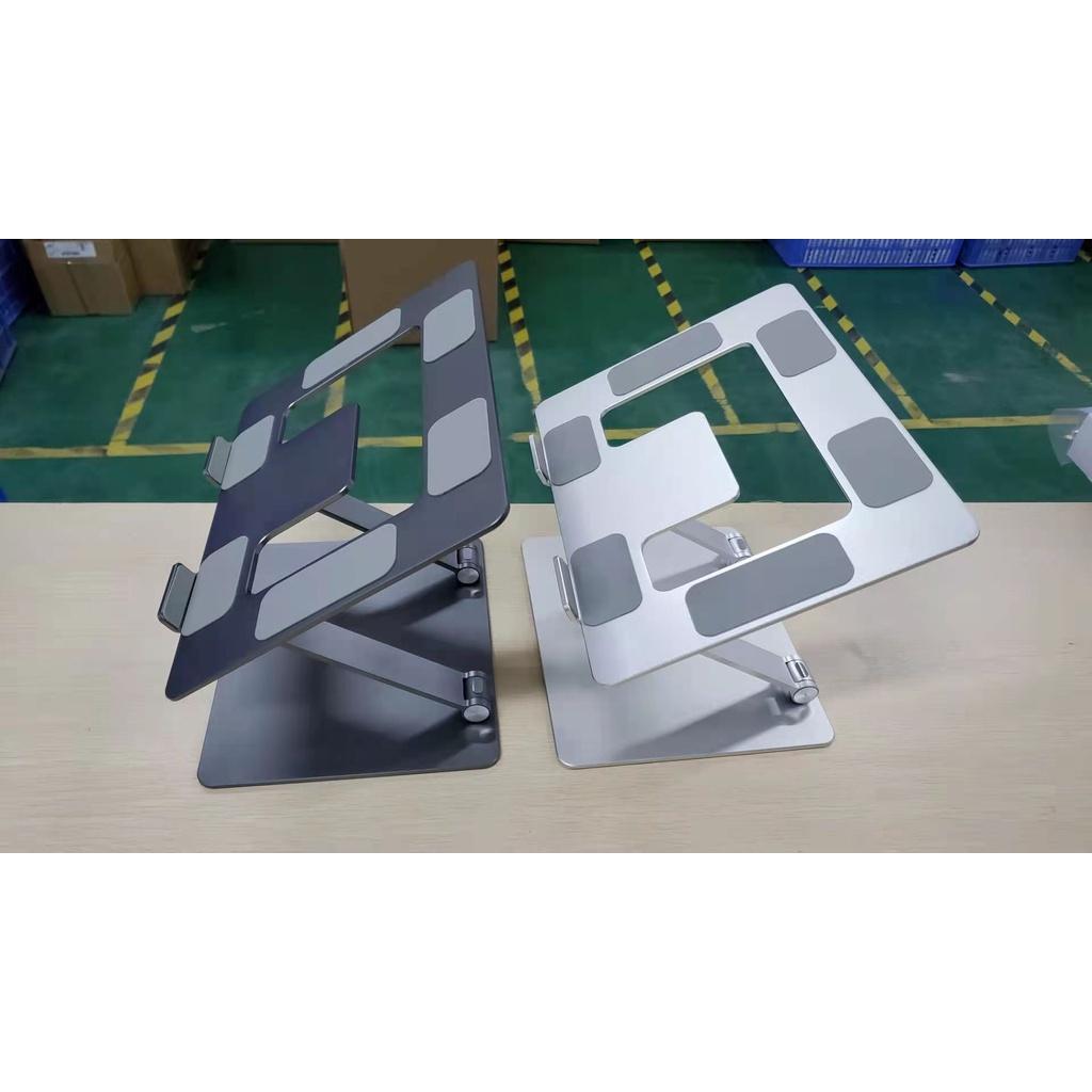 L301 Giá đỡ máy tính Macbook Laptop thiết kế 2 chân độc đáo bằng nhôm nguyên khối, điều chỉnh độ cao, gấp gọn.