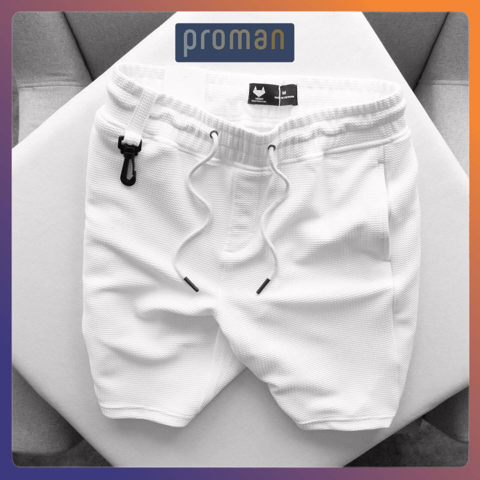 Quần Đùi Nam Thể Thao mặc nhà quần short thể thao nam vải Xốp Thái thun mềm mịn, thấm hút mồ hôi tốt - PROMAN