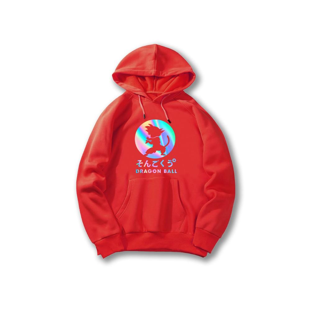 Áo khoác HOODIE nỉ unisex phản quang DRAGON BALL KN33