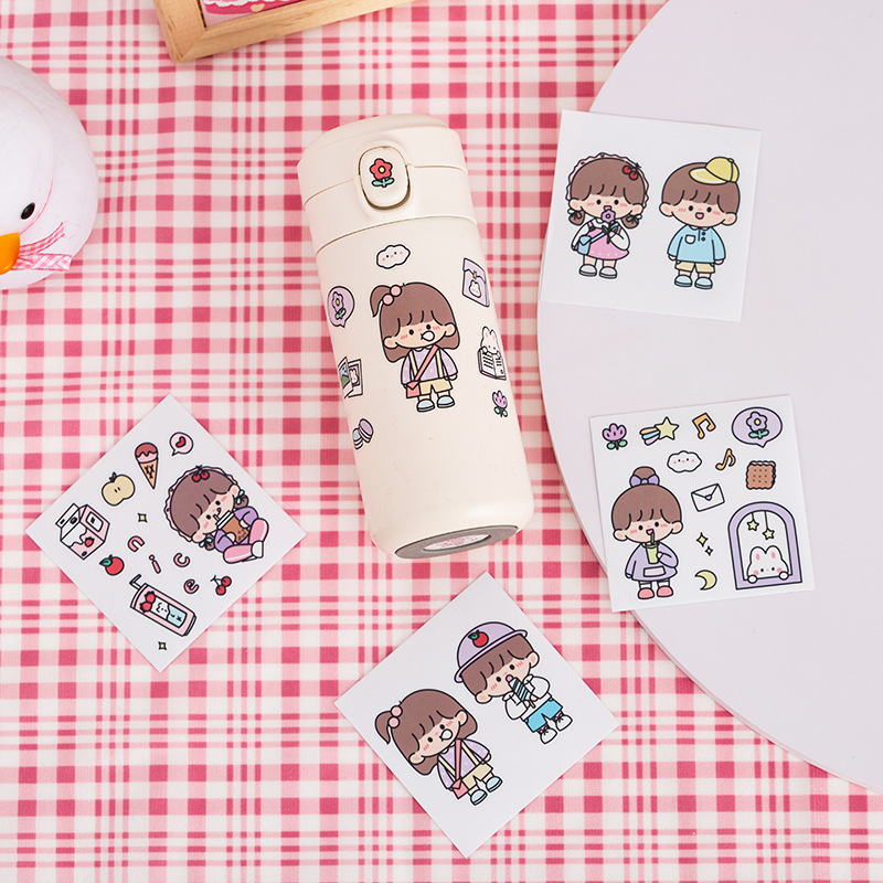 Sticker Cute, Hình Dán Dễ Thương Trang Trí - S01