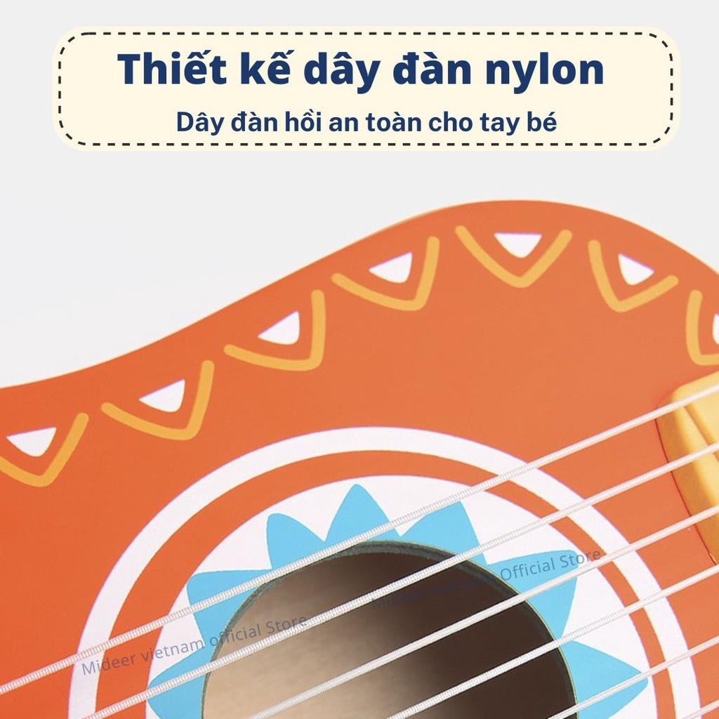 Đàn Guitar mini Mideer Guitar, Ukulele, Ghita nhỏ cho trẻ em, đồ chơi âm nhạc cho bé 2 3 4 5+ Tuổi