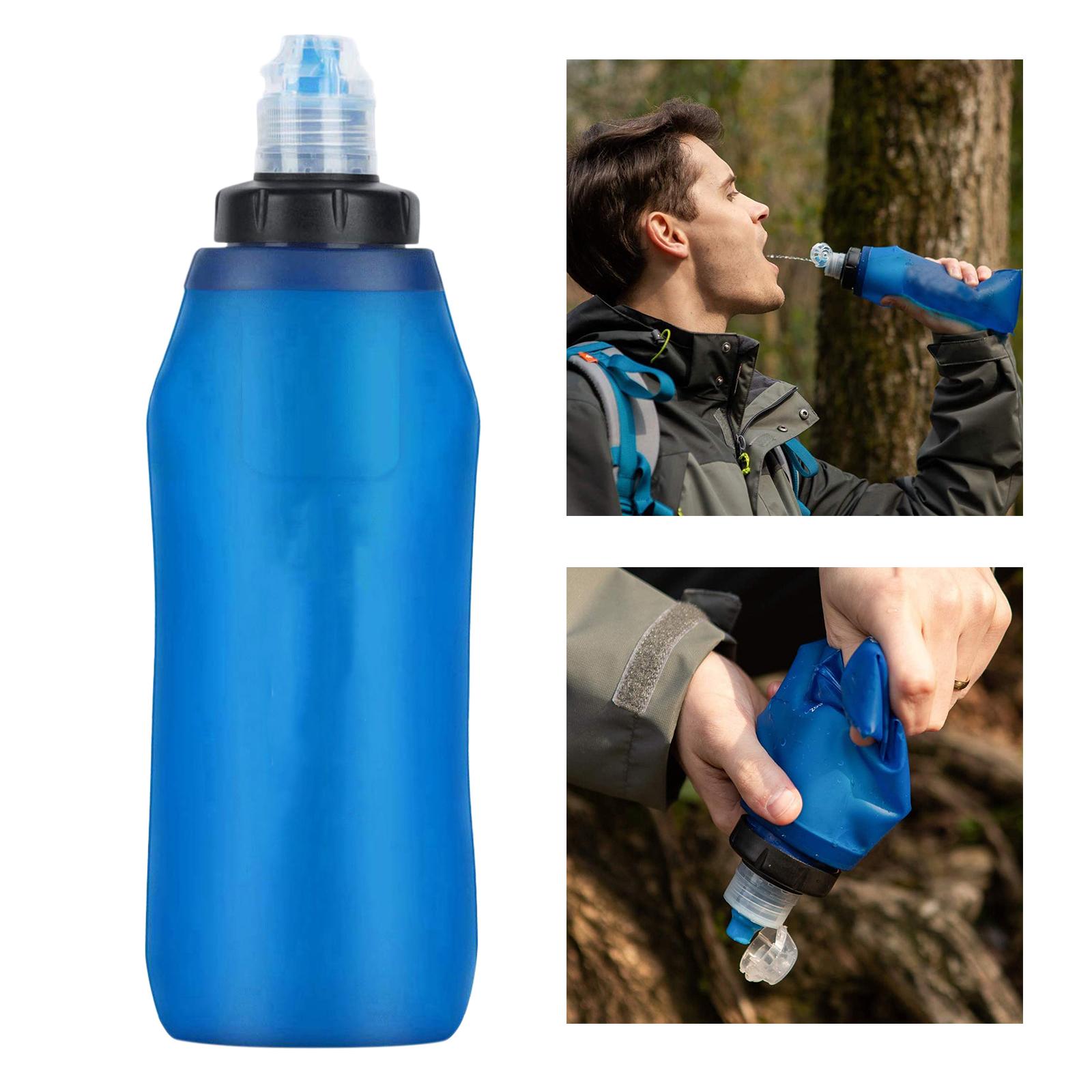 Outdoor Survival Water Bottle with Filter, Compact Water Purifier Bag Filtration System Preparedness
