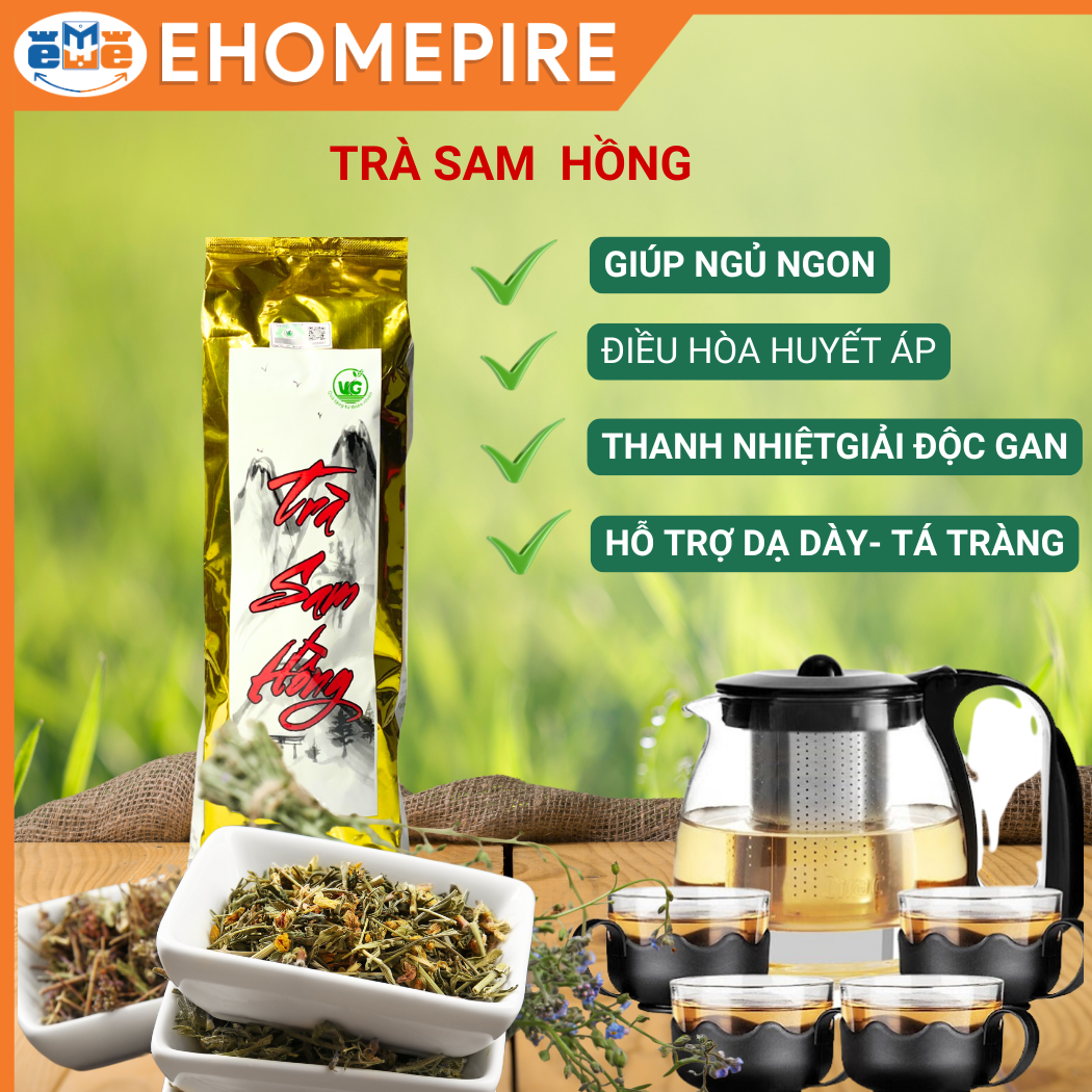TRÀ SAM HỒNG CHÍNH HÃNG - TRÀ THẢO MỘC - NAM KINH FARM